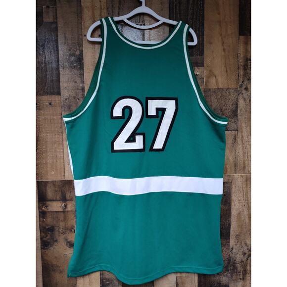 🔥 Miami Florida Allstars #27 Street Ball Jersey – Green/White – Size 52 – Great - Picture 10 of 12